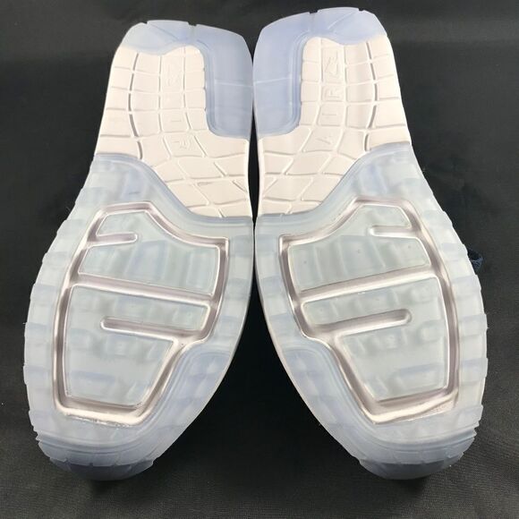 NEW NIKE AIR MAX Lunar 1 NIKE ID Navy Custom wms 8 - Picture 5 of 6